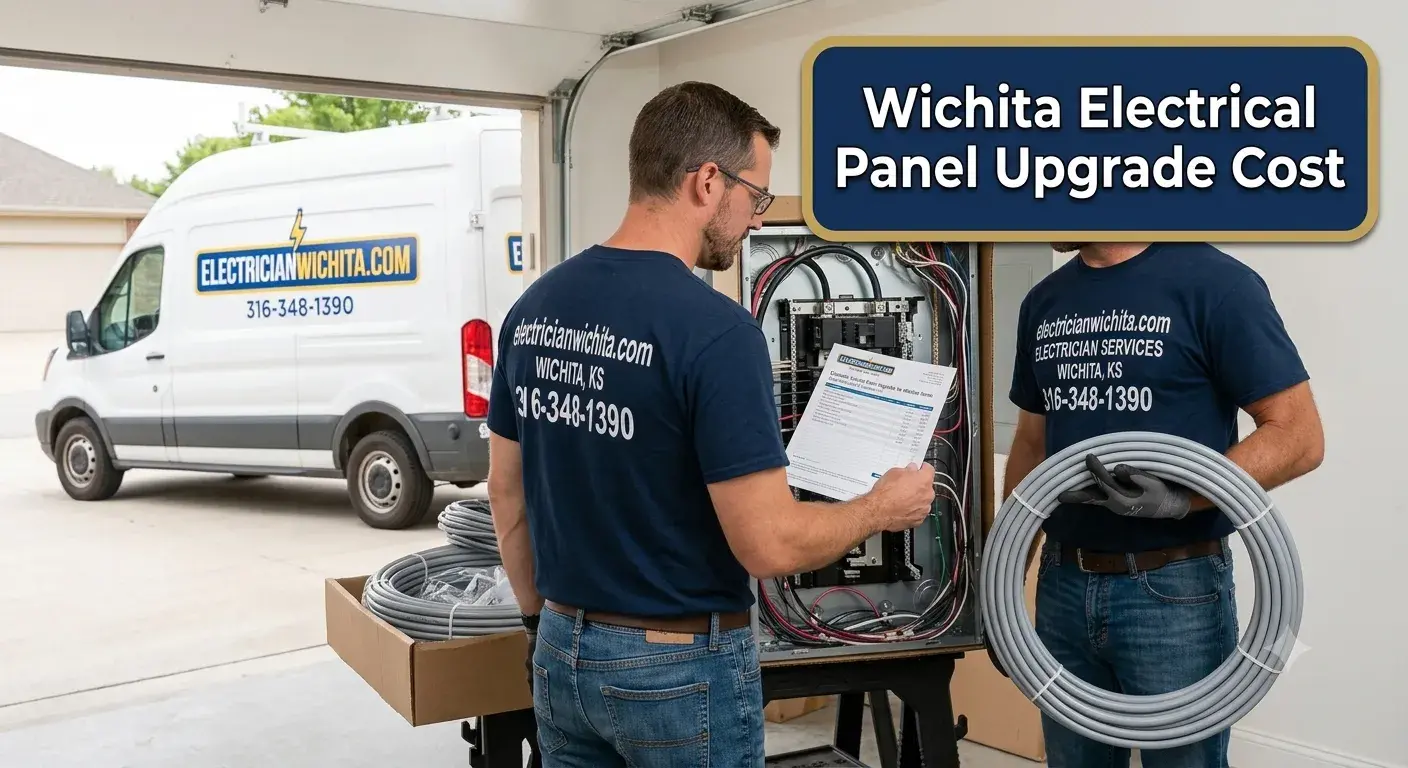 Featured image for: Electrical Panel Upgrade Cost in Wichita, KS: 2026 Price Guide